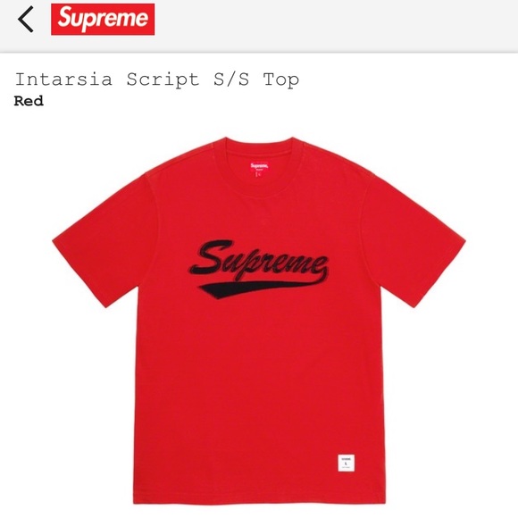 Supreme intarsia tee Clearance